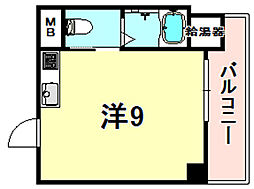 甲柔館アパート 3階/303