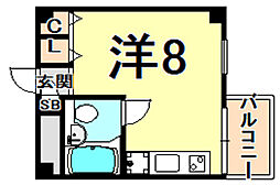 ルベラージュ甲子園 2階