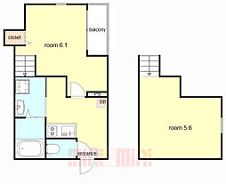 間取図画像 ワンルーム