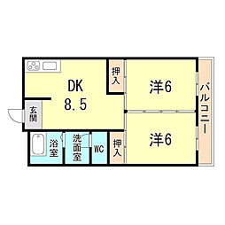 グリーンヒル舞子 2階