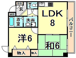 ゼハールト橘 2階