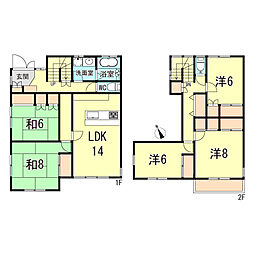 伊川谷町有瀬戸建 1階5LDKの間取り
