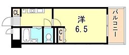 間取図画像 1K