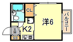 間取図画像 ワンルーム