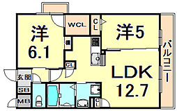 サンクラッソ塚口 3階