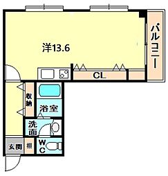 間取図画像 ワンルーム