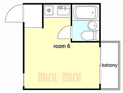 間取図画像 ワンルーム