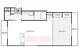 ハッピーホームレジデンス夙川公園 2階