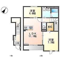 仮西宮市甲子園町新築アパート工事 2階/201
