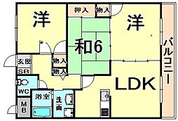 サニーハイツ 1階/201