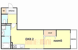 グランディール清華II 1階