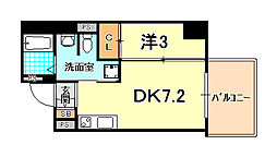 シティフラット兵庫 7階/702