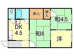 第3山楽荘 1階/104