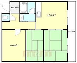 魚住コーポ 4階