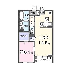 リヴァーサイド ヴィラ 1階/103