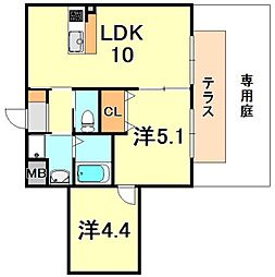サンクラッソ垂水五色山 1階/104