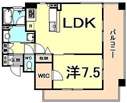 キャッスルプラザ西宮 13階/1304