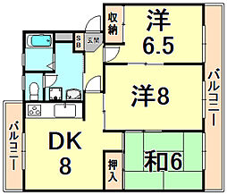 アビタシオン仁川 2階/202