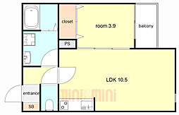 ランドレーヴ常光寺 1階/105