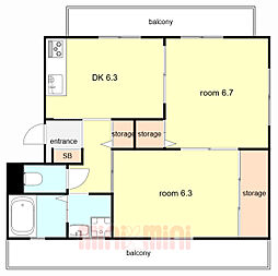 メゾンドシャルム 1階