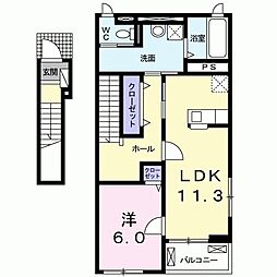 グランツ中野西 A棟 2階/201