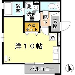 アミティハイツ A棟 2階/201