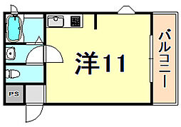 北口ハイツ 2階/201