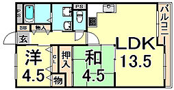 コスモ塚口 2階/210
