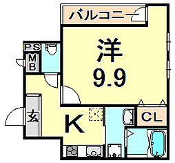 阪急神戸本線 塚口駅 徒歩12分 1階/-