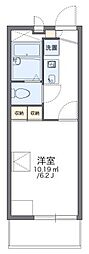 レオパレスカワキタ 1Kの間取図画像