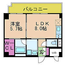 ラ　テール南塚口 2階