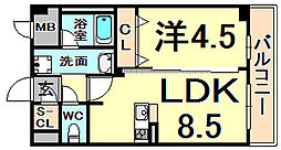 ラ テール南塚口 3階