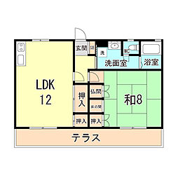 イズミハイツ 1階