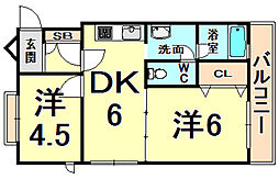 エーデルハイム船原 4階