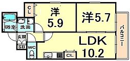 パークフラッツ尼崎 10階