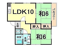 ベル坂部　Ｂ棟 1階
