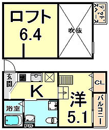 スカイヴィラ東難波 2階