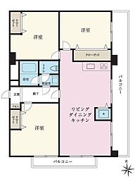 間取図画像 3LDK