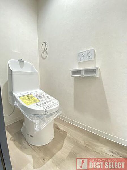 いつでも清潔・快適な温水洗浄便座付きトイレ