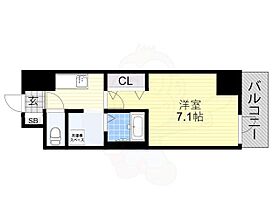 アーバンパーク田辺  ｜ 大阪府大阪市東住吉区田辺３丁目（賃貸マンション1K・6階・23.53㎡） その2