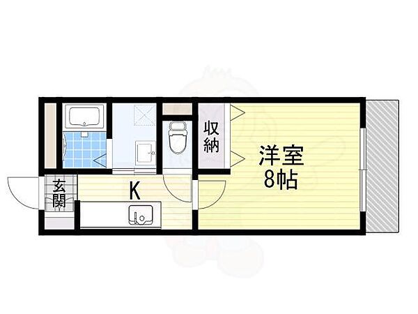 南壱番館 ｜大阪府大阪市生野区巽北１丁目(賃貸アパート1K・2階・29.84㎡)の写真 その2