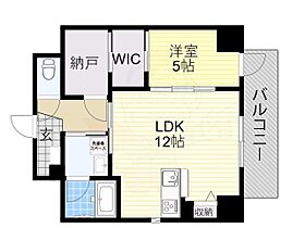 大阪府大阪市天王寺区上汐４丁目（賃貸マンション1LDK・3階・47.27㎡） その2