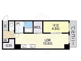 SUNNY SIDE 生玉  ｜ 大阪府大阪市天王寺区生玉町（賃貸マンション1LDK・9階・45.90㎡） その2