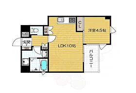 FLAT INN UESHIO  ｜ 大阪府大阪市天王寺区上汐５丁目1番20号（賃貸マンション1LDK・4階・39.95㎡） その2