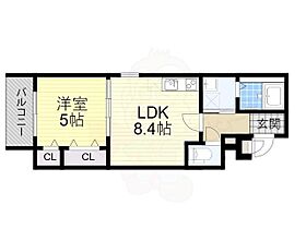 大阪府大阪市阿倍野区松虫通１丁目10番4号（賃貸アパート1LDK・1階・34.03㎡） その2