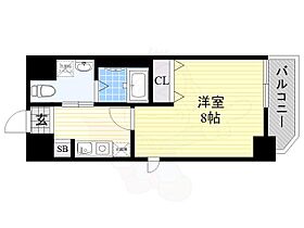 大阪府大阪市天王寺区上本町８丁目（賃貸マンション1K・7階・26.86㎡） その2