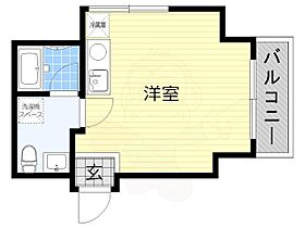 ケインズハウス  ｜ 大阪府大阪市阿倍野区阪南町１丁目（賃貸マンション1K・6階・24.62㎡） その2