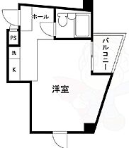 大阪府大阪市天王寺区勝山１丁目（賃貸マンション1R・4階・18.74㎡） その2