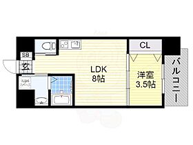 大阪府大阪市阿倍野区松崎町３丁目（賃貸マンション1LDK・3階・27.56㎡） その2