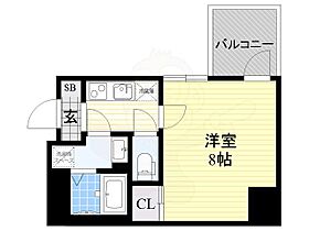 大阪府大阪市天王寺区生玉町（賃貸マンション1K・4階・23.69㎡） その2